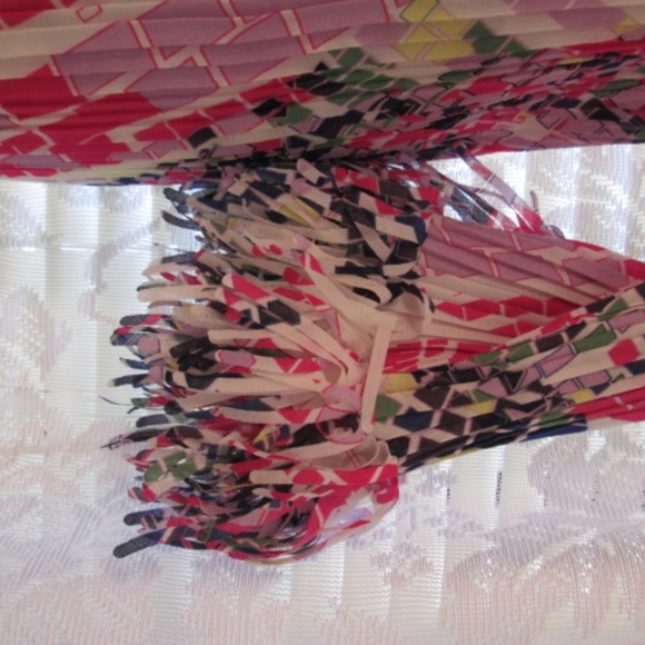 Vintage Confetti Stretch fringed festival blouse - Picture 2 of 8